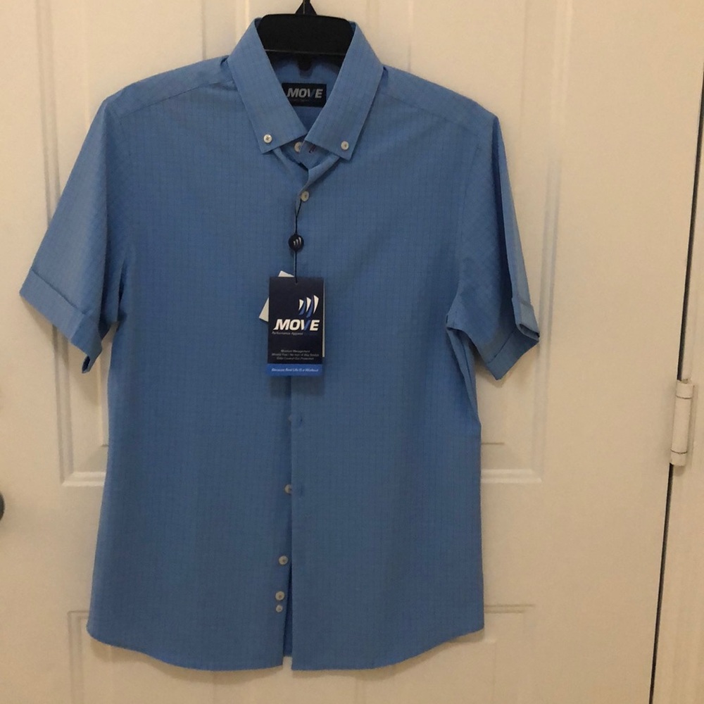 Men’s Performance Apparel - Light Blue